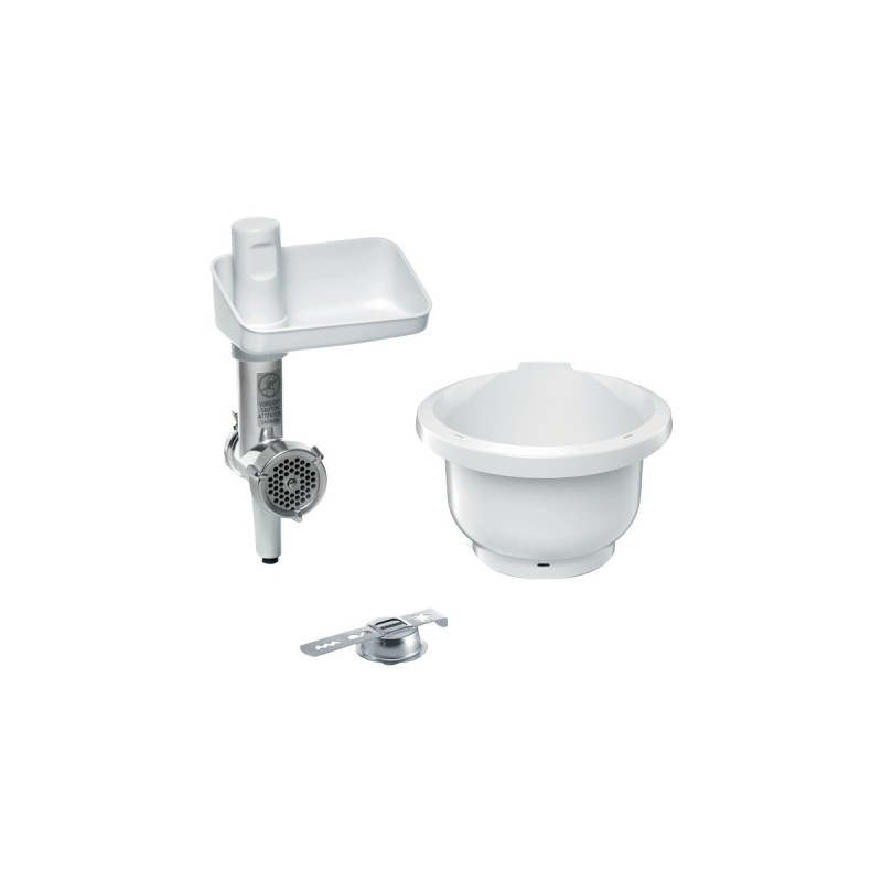 Bosch Fleischwolf-Aufsatz BakingSensation Set MUZS2BS(weiß, für Küchenmaschine MUMS2)
