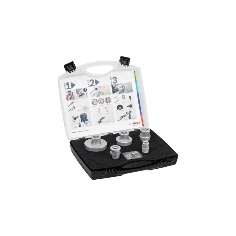 Bosch Fliesenbohrer-Satz DrySpeed / MillingCutter, 5-teilig
