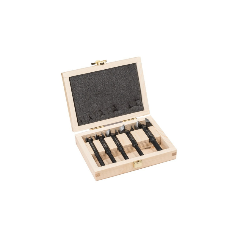 Bosch Forstnerbohrer-Satz, mit Kassette, 5-teilig(15-35mm)