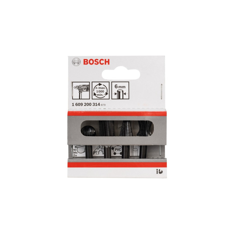 Bosch Freihandfräser-Set, 4-teilig(6mm-Schaft)