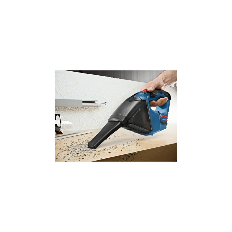 Bosch GAS 12V / 10,8V-LI Professional, Handstaubsauger(blau, L-BOXX 102, ohne Akku und Ladegerät)