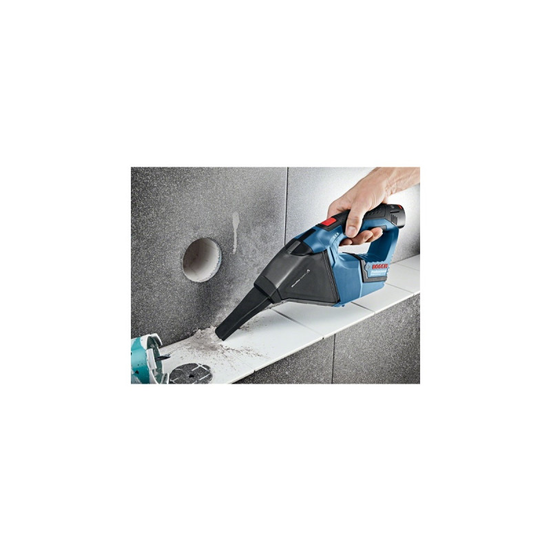 Bosch GAS 12V / 10,8V-LI Professional, Handstaubsauger(blau, L-BOXX 102, ohne Akku und Ladegerät)