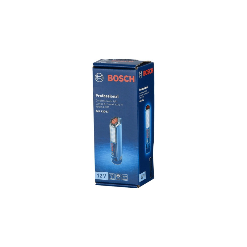 Bosch GLI 12V-300 Solo, Arbeitsleuchte(blau, ohne Akku und Ladegerät)