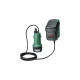 Bosch GardenPump 18V-2000, Tauch- / Druckpumpe(grün/schwarz, Li-Ionen Akku 2,5Ah, POWER FOR ALL ALLIANCE)