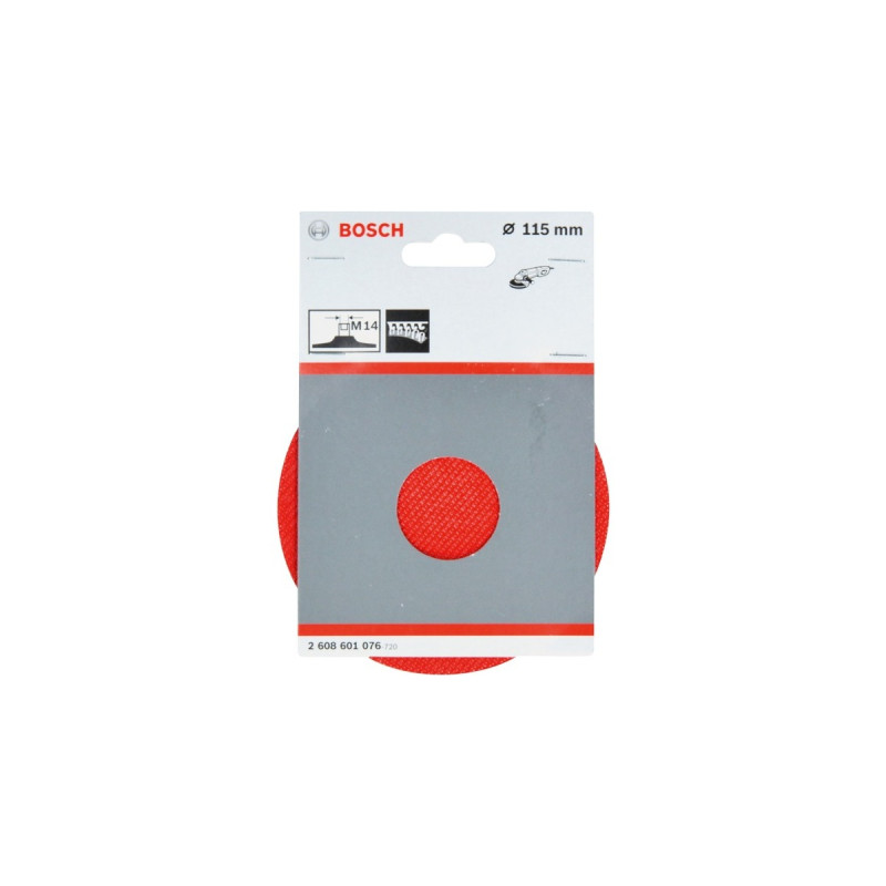 Bosch Gummischleifteller Ø 115mm(schwarz, für Winkelschleifer)