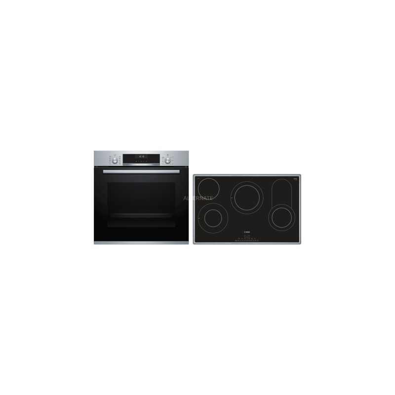 Bosch HBD632LS80, Backofen-Set(edelstahl/schwarz)