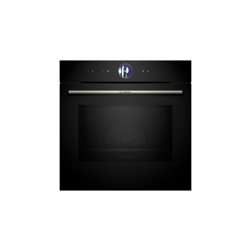 Bosch HMG776NB1 Serie 8, Backofen(schwarz, mit Mikrowellenfunktion, 60 cm, Home Connect)