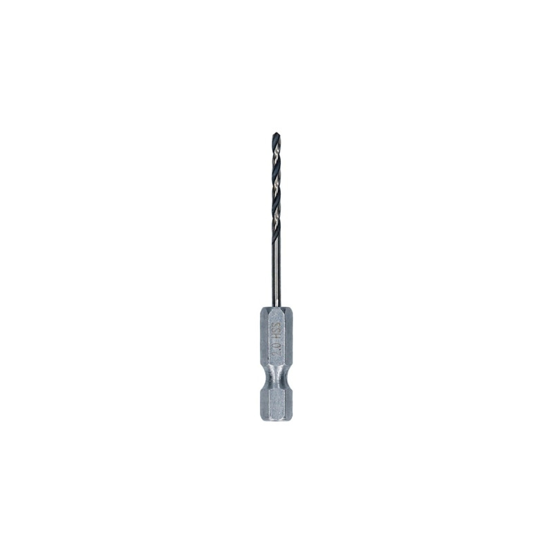 Bosch HSS-Spiralbohrer PointTeQ Hex, Ø 3mm(10 Stück, Arbeitslänge 33mm)