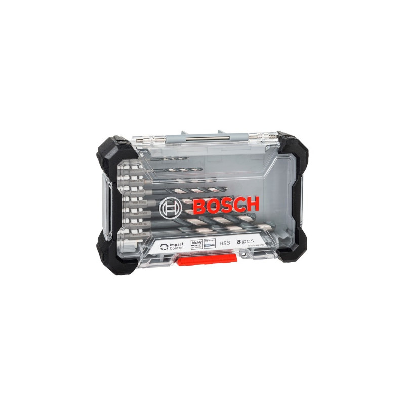 Bosch HSS-Spiralbohrer-Satz Impact Control, 8-teilig