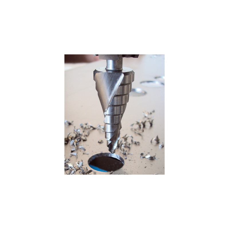 Bosch HSS-Stufenbohrer, Ø 6mm - Ø 40,5mm, M 10 - M 40(16 Stufen, mit Spiralnut)