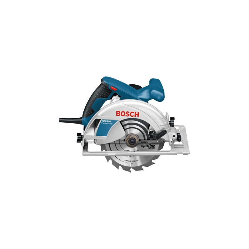 Bosch Handkreissäge GKS 190 Professional(blau/silber, 1.400 Watt)