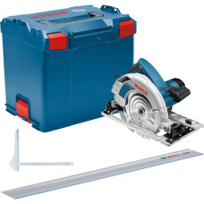 Bosch Handkreissäge GKS 85 G Professional(blau, 2.200 Watt, L-BOXX, Führungsschiene FSN 1400)