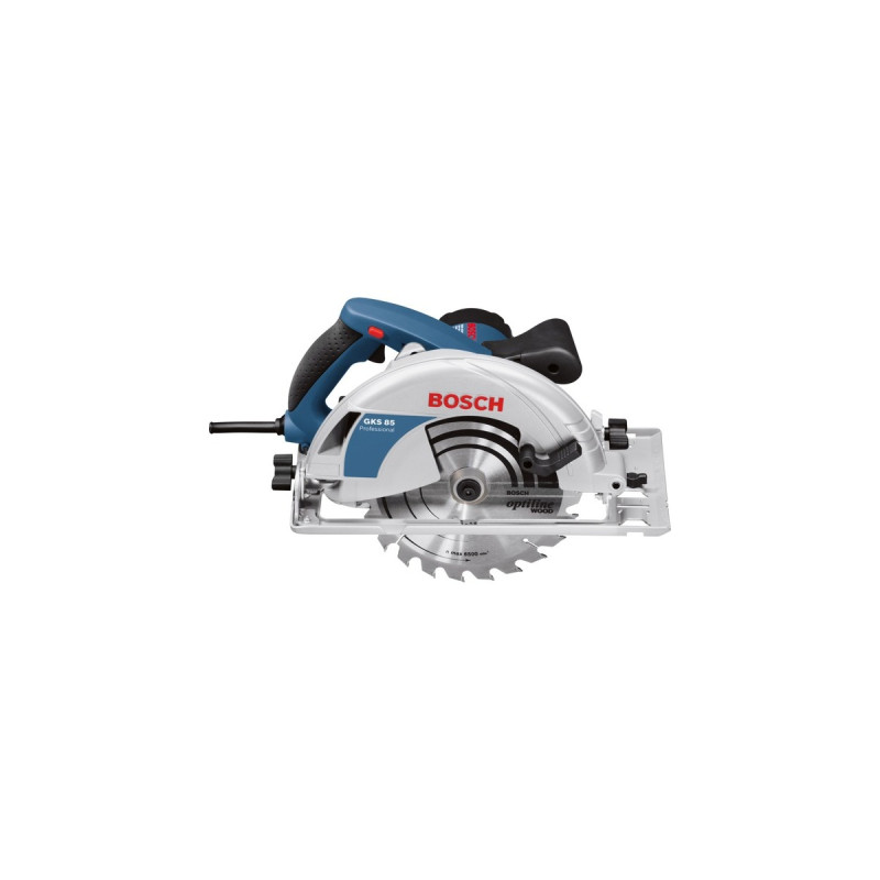 Bosch Handkreissäge GKS 85 Professional(blau/schwarz, 2.200 Watt)