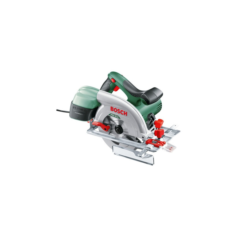 Bosch Handkreissäge PKS 55A(grün/schwarz, 1.200 Watt)