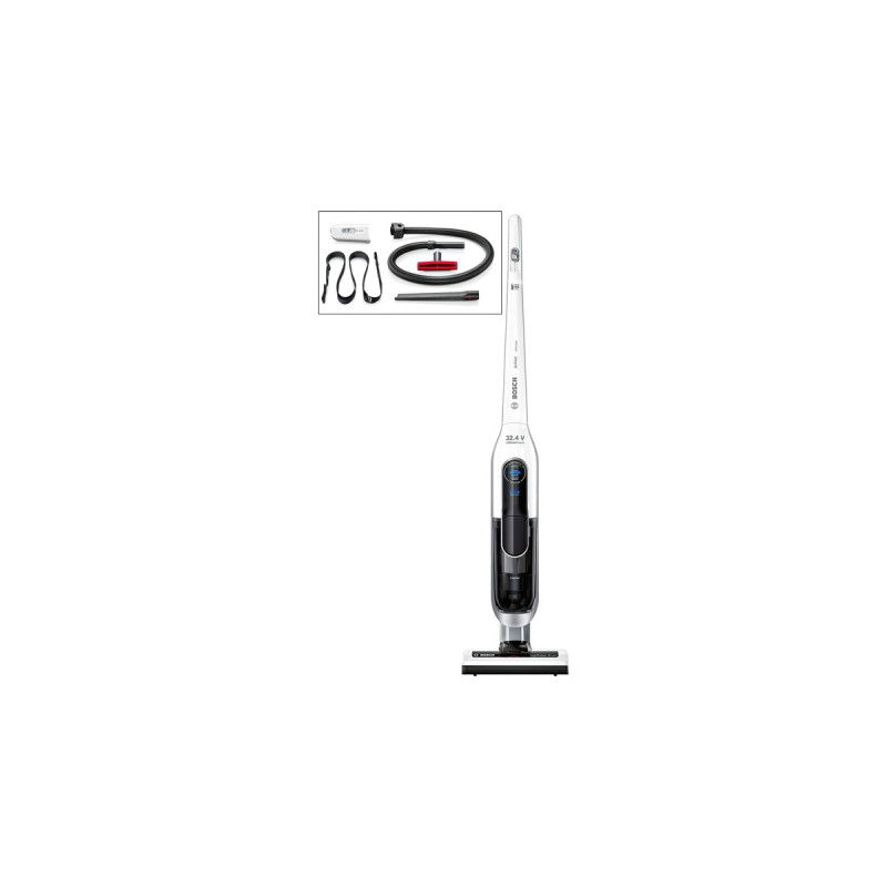 Bosch Handstaubsauger Athlet Ultimate BBH73260 , Stielstaubsauger(weiß/silber)