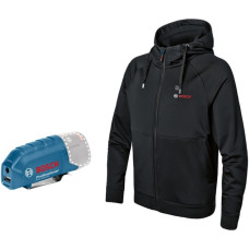 Bosch Heat+Jacket GHH 12+18V Solo Größe L, Arbeitskleidung(schwarz, ohne Akku und Ladegerät)