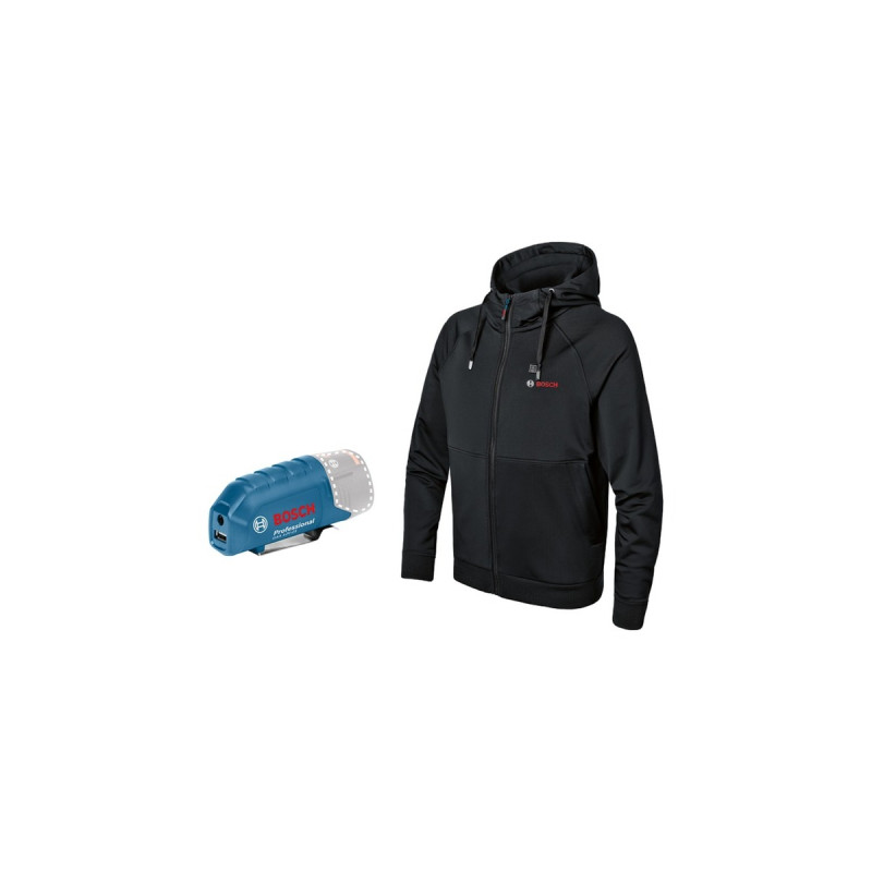 Bosch Heat+Jacket GHH 12+18V Solo Größe M, Arbeitskleidung(schwarz, ohne Akku und Ladegerät)