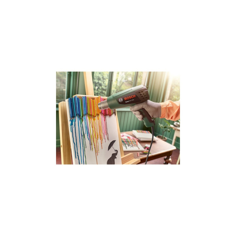 Bosch Heißluftgebläse EasyHeat 500(grün/schwarz, 1.600 Watt)