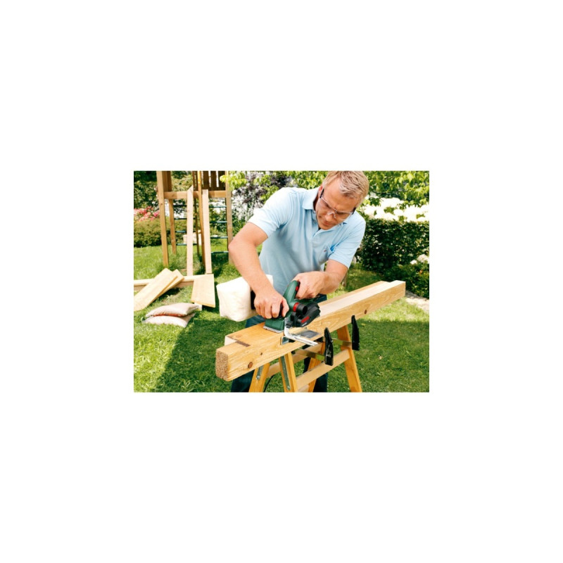 Bosch Hobel PHO 3100, Elektrohobel(grün/schwarz, Kunststoffkoffer, 750 Watt)