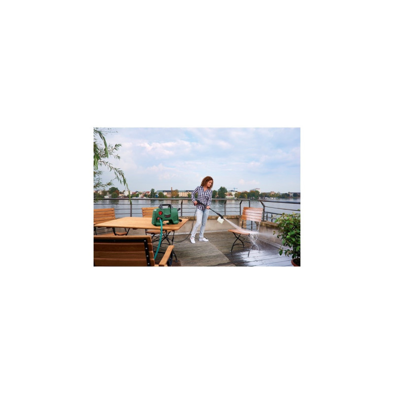 Bosch Hochdruckreiniger EasyAquatak 110(grün/schwarz, 1.300 Watt)