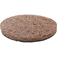 Bosch Hochleistungs-Pad (scheuernd), Ø 65mm, Schleifscheibe(braun, für UniversalBrush, Scheuerleistung 5 / 5)