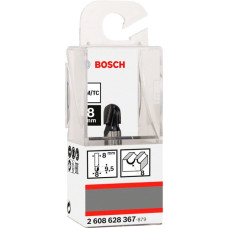 Bosch Hohlkehlfräser Standard for Wood, Ø 8mm, Radius 4mm(Schaft Ø 8mm, zweischneidig)