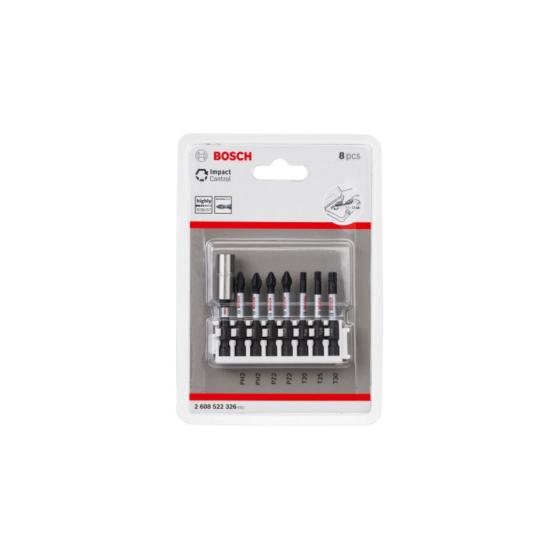 Bosch Impact Control Bit-Set Professional, 1/4