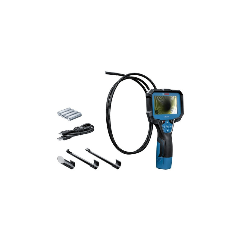 Bosch Inspektionskamera GIC 12V-4-23 C Professional, 12Volt(blau/schwarz, ohne Akku und Ladegerät, Batteriebetrieb)