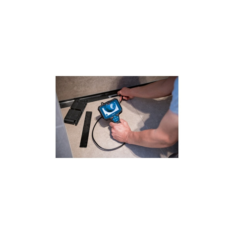 Bosch Inspektionskamera GIC 12V-4-23 C Professional, 12Volt(blau/schwarz, ohne Akku und Ladegerät, Batteriebetrieb)