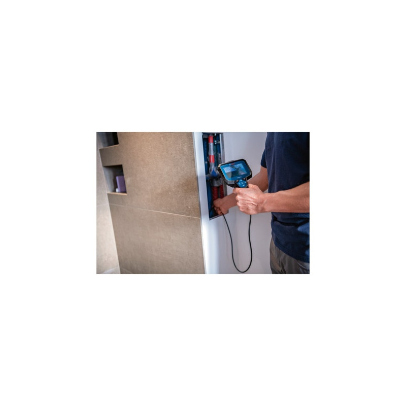 Bosch Inspektionskamera GIC 12V-4-23 C Professional, 12Volt(blau/schwarz, ohne Akku und Ladegerät, Batteriebetrieb)