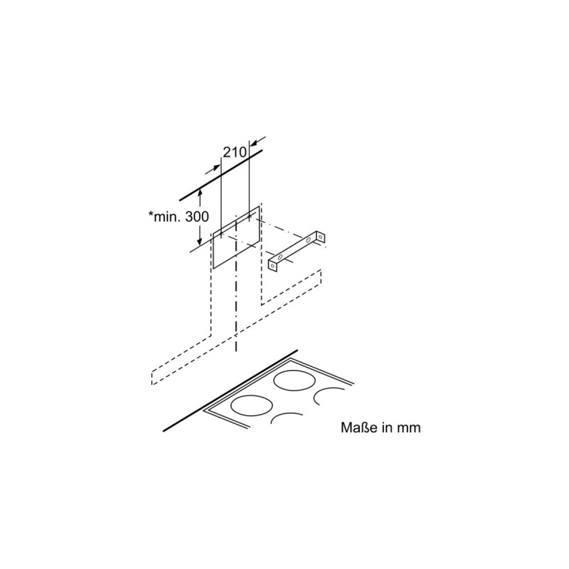 Bosch Integriertes CleanAirPlus Umluftmodul DWZ1CX1I6, Umrüst-Set