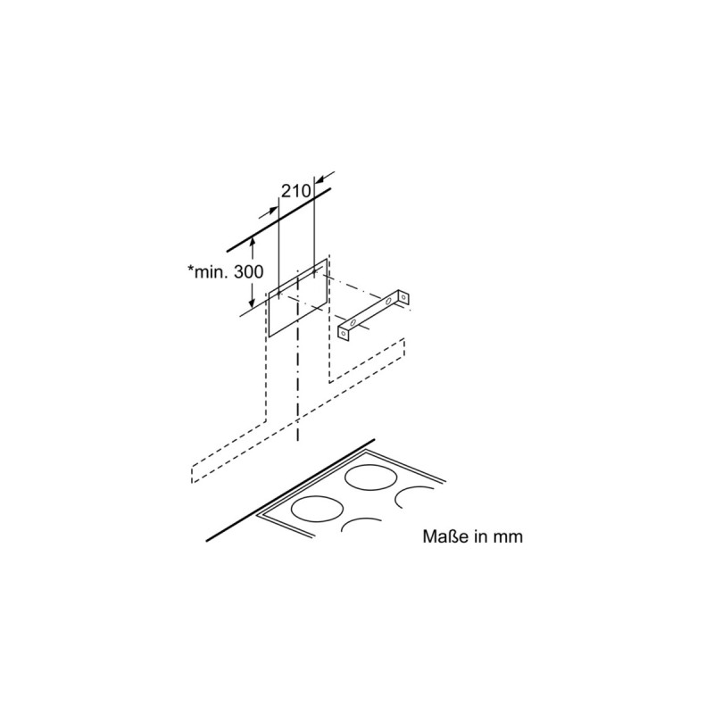 Bosch Integriertes CleanAirPlus Umluftmodul DWZ1DX1I6, Umrüst-Set