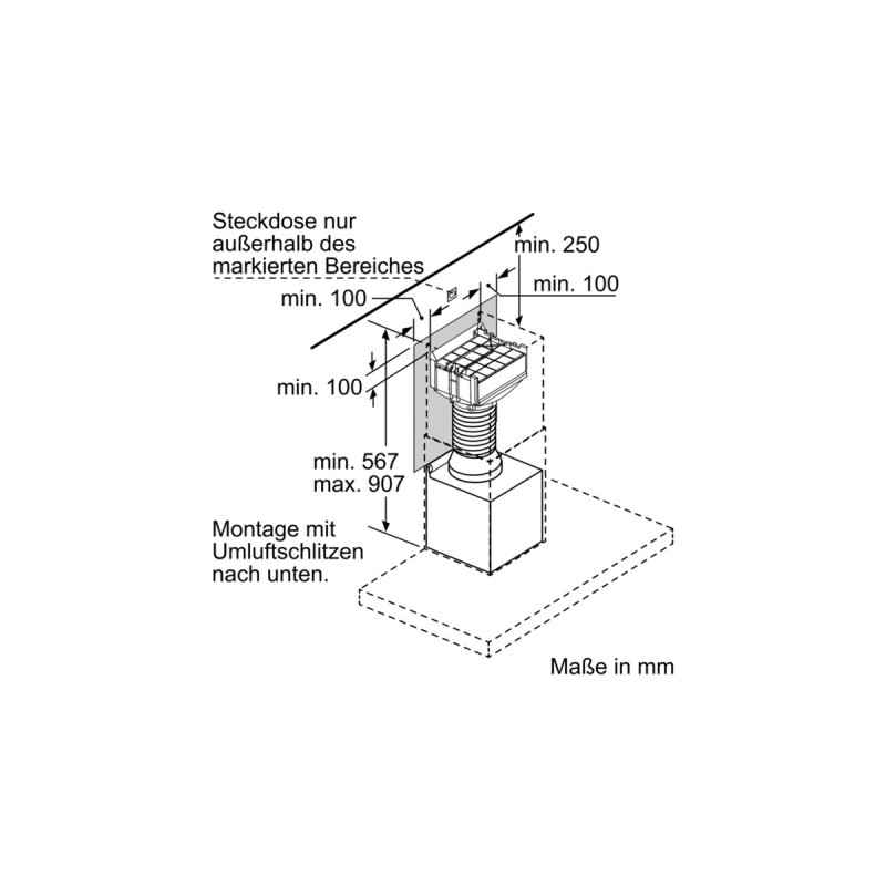Bosch Integriertes CleanAir-Modul regenerativ DWZ0XX0J5, Umrüst-Set