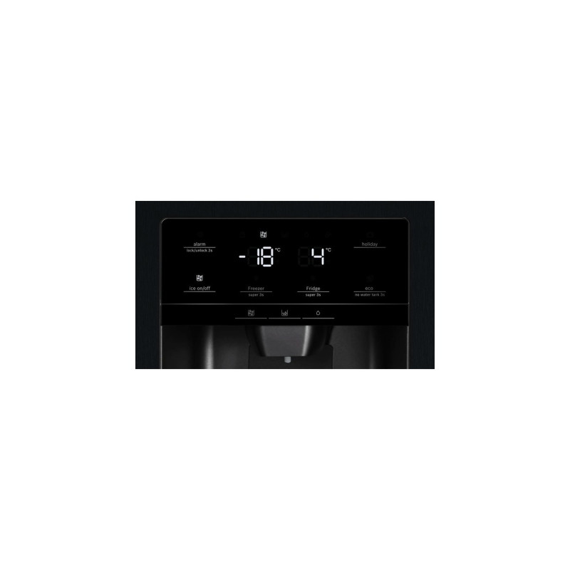 Bosch KAI93VBFP Serie 6, Side-by-Side(schwarz/grau)