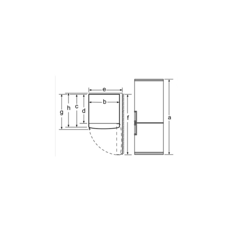 Bosch KGE36AWCA Serie | 6, Kühl-/Gefrierkombination(weiß)