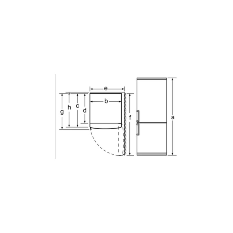 Bosch KGE39AWCA Serie | 6, Kühl-/Gefrierkombination(weiß)