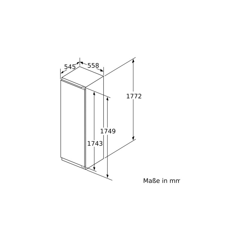 Bosch KIR81AFE0 Serie | 6, Vollraumkühlschrank