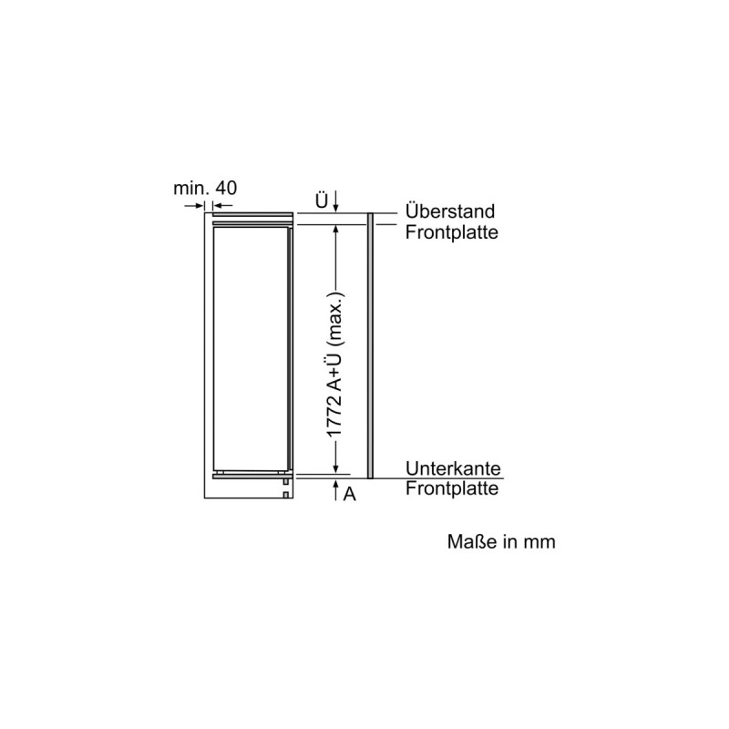 Bosch KIR81AFE0 Serie | 6, Vollraumkühlschrank