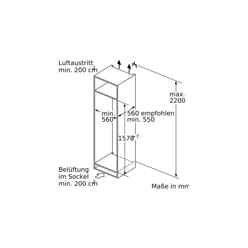Bosch KIS77AFE0 Serie | 6, Kühl-/Gefrierkombination