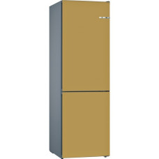 Bosch KVN39IXEA Serie | 4, Kühl-/Gefrierkombination(gold/grau, Vario Style (austauschbare Farbfronten))
