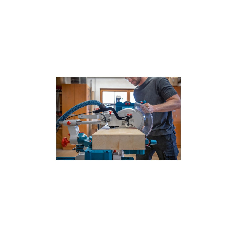 Bosch Kapp-und Gehrungssäge GCM 305-254 D Professional(blau, 1.500 Watt)