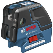 Bosch Kombilaser GCL 25 Professional, Kreuzlinienlaser(blau/schwarz, Schutztasche)