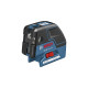 Bosch Kombilaser GCL 25 Professional, Kreuzlinienlaser(blau/schwarz, Schutztasche)