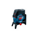 Bosch Kombilaser GCL 2-50 C Professional + RM2 + BT150, Kreuzlinienlaser(blau/schwarz, rote Laserlinien, mit Halterung und Stativ)