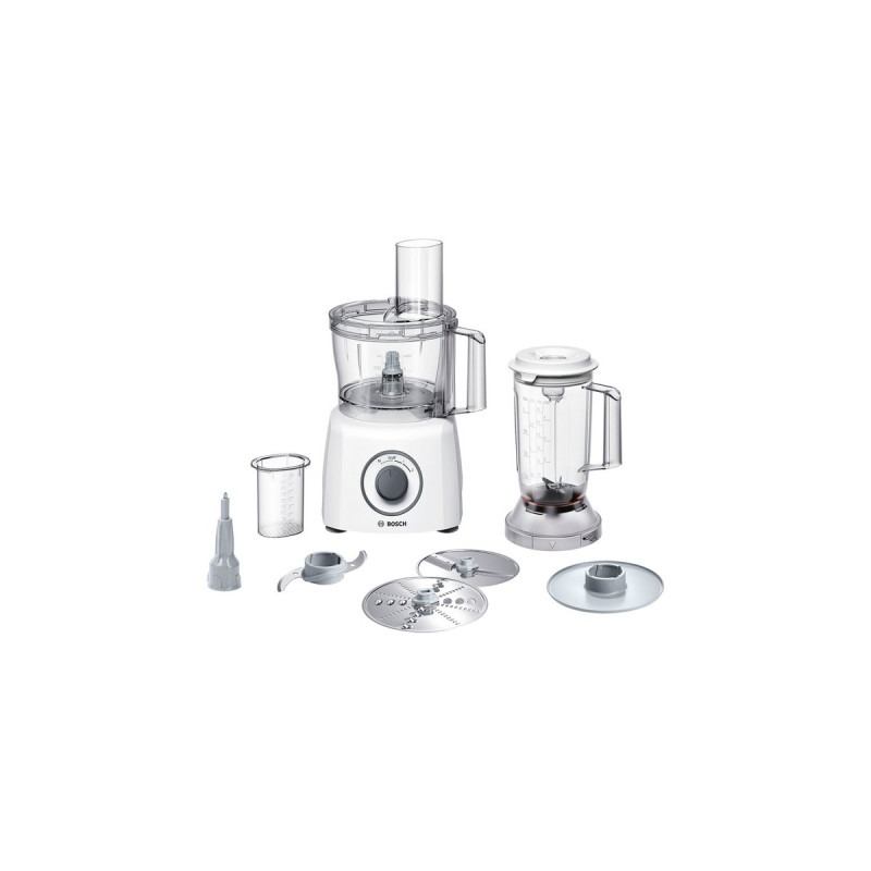 Bosch Kompakt-Küchenmaschine MultiTalent 3(weiß, 800 Watt)