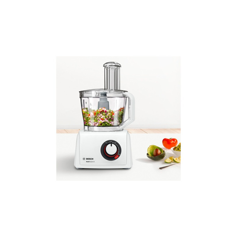 Bosch Kompakt-Küchenmaschine MultiTalent 8(weiß, 1.000 Watt)