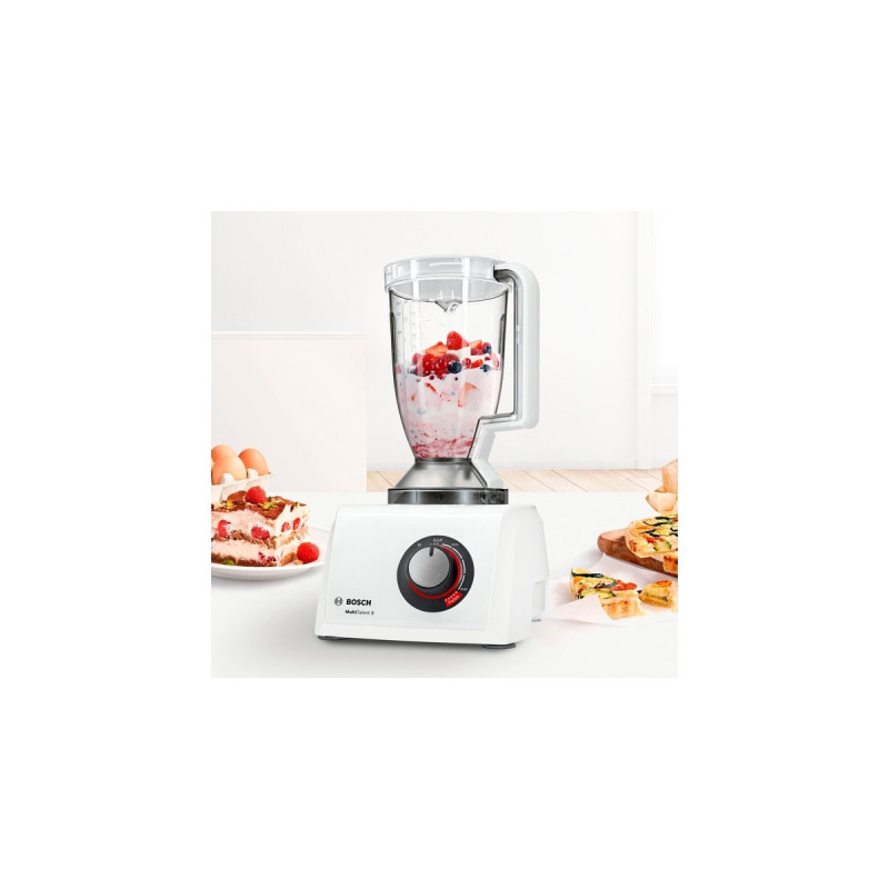 Bosch Kompakt-Küchenmaschine MultiTalent 8(weiß, 1.000 Watt)
