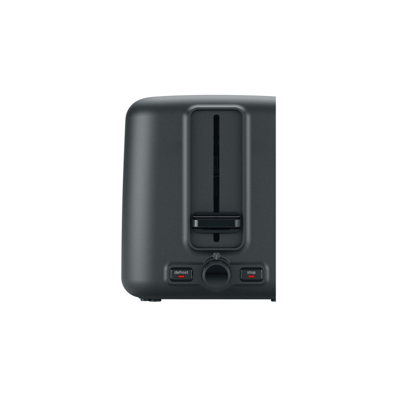 Bosch Kompakt-Toaster DesignLine TAT3P424DE(rot/schwarz, 970 Watt, für 2 Scheiben Toast)
