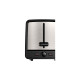 Bosch Kompakt-Toaster DesignLine TAT5P420DE(edelstahl/schwarz, 970 Watt, für 2 Scheiben Toast)