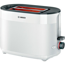 Bosch Kompakt-Toaster MyMoment TAT2M121(weiß, 950 Watt, für 2 Scheiben Toast)